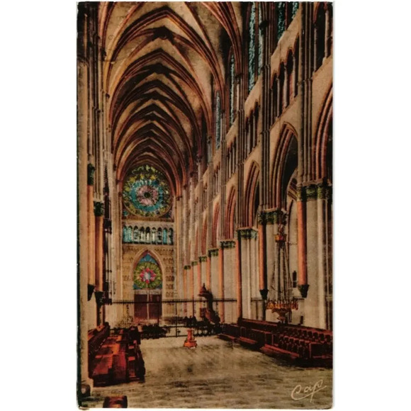 American Vintage Other - Cathédrale De Reims France Postcard